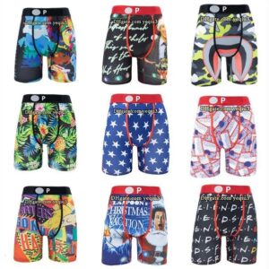 Mens Swim Shorts Cartoon Boxer Trunks Quick Dry Breathable Comfortable Elastic Fabric Swimwear Wholesale Supplier for Summer Beach Sports