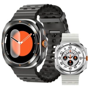 2024 New 7 Classic Smart Watch Men Women Bluetooth HD AMOLED Voice Call NFC GPS Sports Watches IP68