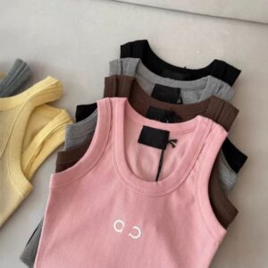 womens tops tees Sports Yoga Vest Dopamine ao Sports Fitness Thread Knitted Tank Top