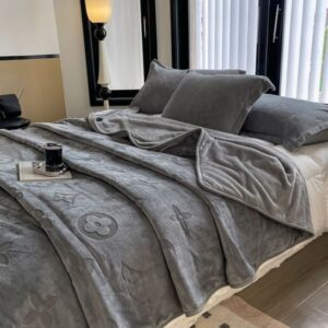 Fashion Designer Blankets Cashmere Bedding Rug Christmas Wool Soft Home Textiles Supplies Letter Comforters Fleece Throw Blanket Winter