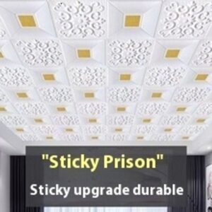 3D Wall Sticker Ceiling Bedroom Rental Dormitory Waterproof, Beautification And Decoration Wallpaper Self Adhesive