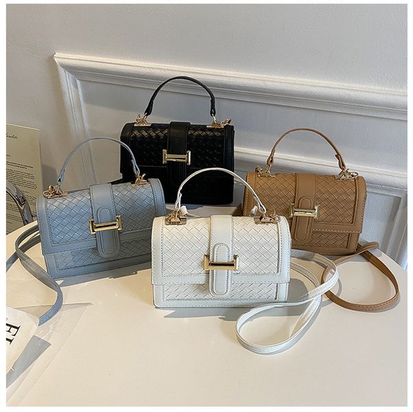 Fashion Crossbody Bag - Chic Diagonal Design Small Square Bag, Single Shoulder Handbag Women, Lightweight for Daily Use