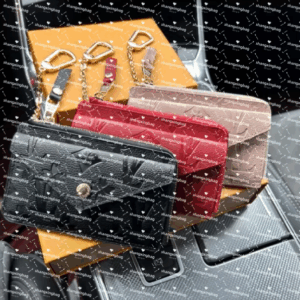 2024 Top High quality luxurys designers wallets cardholder France Paris plaid style mens women high-end wallet With out box free shipping