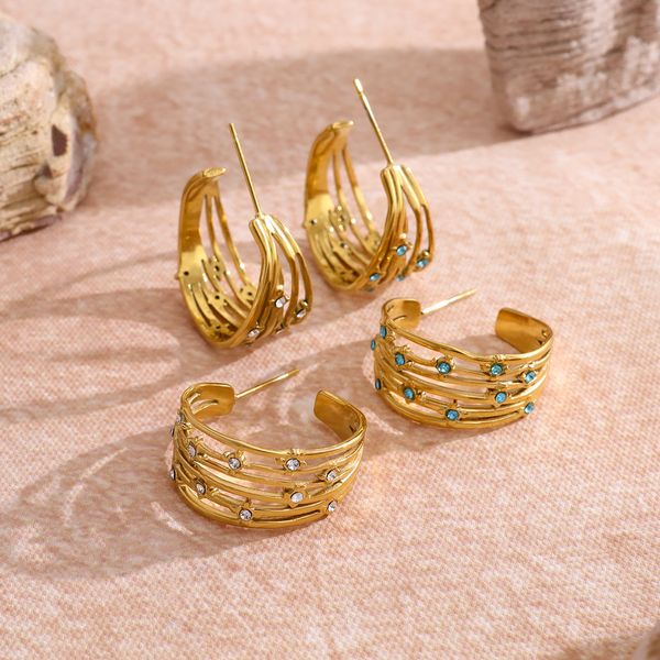 Ocean Inspired Fish & Starfish Titanium Steel Bracelet with Colorful Ceramic Charms, Elegant Necklace for Women