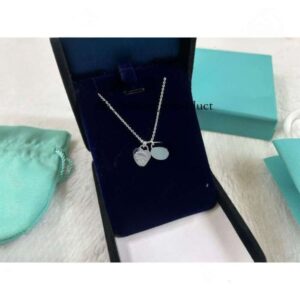 return necklaces 925 womens heart necklace designer jewellery chains pendant steel charm anniversary gift for women gold plat 9ec