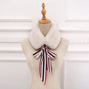 Korean style new lazy rabbit plush imitation fur scarf –832694