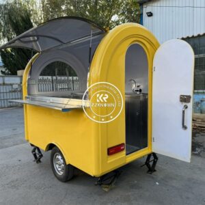 US Standard Mobile Pizza Taco Food Truck Van Catering Trailer Ice Cream Cart Custom Street Concession Food Trailer With Full Kitchen
