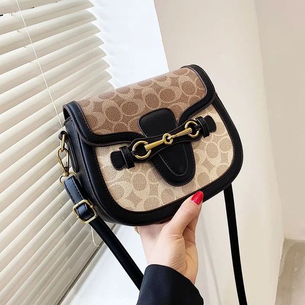 Free Shipping 2025 New Designer Bag Fashion Printed Chain Bag Underarm Bag Single shoulder crossbody bag High quality 007