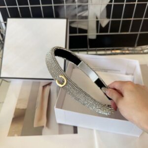 Full-diamond hairband – Versatile and error-free High-quality diamond hairband headpiece Brand designer style