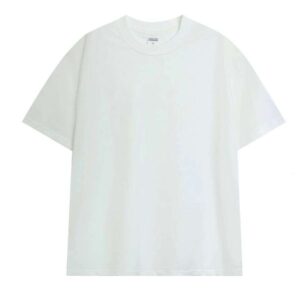 Clothing Manufacturer Summer New 240g 100% Cotton Solid Color Simple Short Sleeve Men's T-Shirt Wholesale