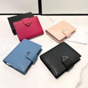 Designer bag Wallets Cowhide Leather Wallet Classic coin purse Mini Handbags Classic Clutch Bags Luxurys Purse Card Women Ccredit card slot 11cm
