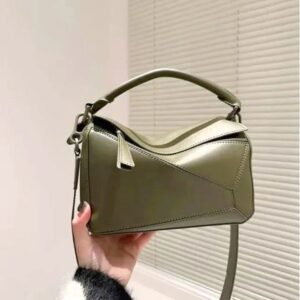 Designer bag Women's bag Shoulder bag Detachable shoulder strap luxury lady bag crossbody Chains bag Geometric puzzle mini bag
