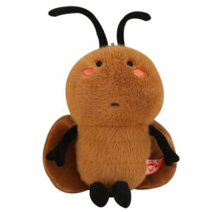 20/40cm Stuffed Animals Bobova Bean Eye Dark Circles Cockroach Plush Toy Doll Cute Cartoon Gift