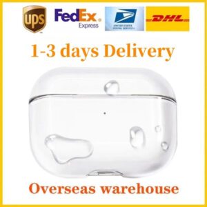 USA Stock For Apple AirPods 4 AirPods pro 2 3 3rd max Headphone Accessories Silicone Protective Headphone Cover Headphone Silicone Cases