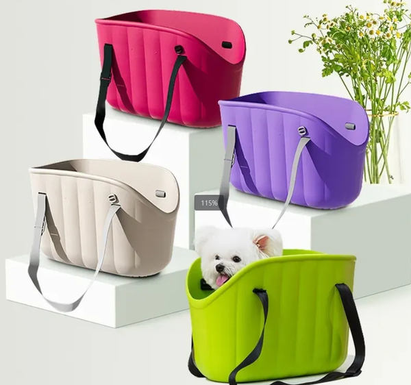 Puppy outing breathable single shoulder bag cage space capsule EVA portable British short cat pet supplies