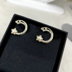 Designer Earrings For Women Letter Wedding Earrings Party Jewerlry Gift Accessories with box