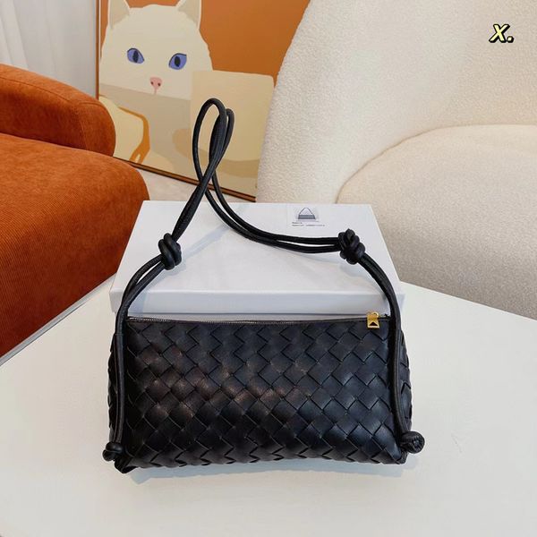 Woven Handbag Women's Fashion Crossbody Bag 2022 new pillow shape original 5A designer bag