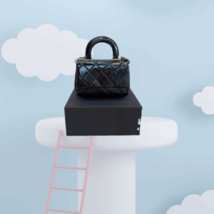 Elegant and popular small handbag for ladies luxury style big brand box –CN8083