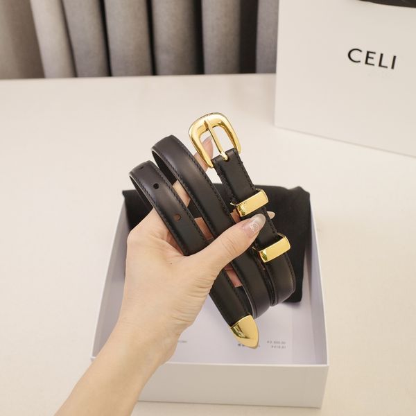 Mens Woman Belt Fashion Gold Needle Buckle Womens Belts Genuine Cowhide Designer 12 Style Optional High Quality