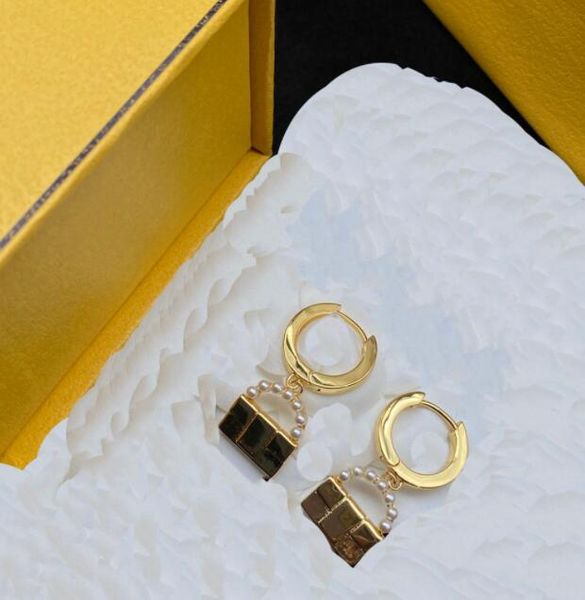 Earrings Fashion Gold Earring Design-Earring Women's-Earrings Designer Ear Studs luxury temperament high-grade T219