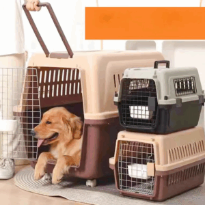 Cat Dog with WheelsExpandable Rolling Pet Carrier on Wheels Telescopic Handle and Shoulder Strap Travel Carriers for 18lbs Small Dogs Cats