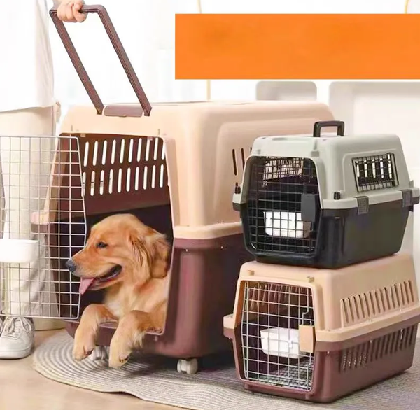 Cat Dog with WheelsExpandable Rolling Pet Carrier on Wheels Telescopic Handle and Shoulder Strap Travel Carriers for 18lbs Small Dogs Cats