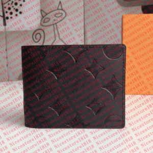 Fashion Designer Wallets Luxury Multiple Short Purse Men's & Women's Clutch bags Highs-quality classic flower & letter coin purses card holders with box