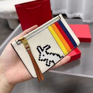 Mini Rabbit Wallet Wallets designer card holder short cartoon purse holders Clutch Bag Zipper Poucht Genuine Leather TOP