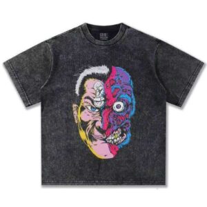 Clothing Manufacturer Men's T-Shirt Oversized Short Sleeve Washed 100% Cotton Knit Loose Fit Printed Casual