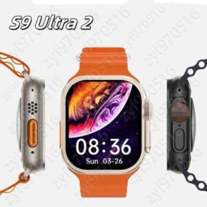 The new unisex Ultra 2 smartwatch – an advanced fiess monitor and durable strap compatible with Apple devices