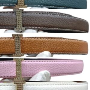 Ladies' belt designer fashion smooth buckle belt vintage design ladies' thin belt ladies' wide 2.5 cm belt luxury cowhide more colors top classic better