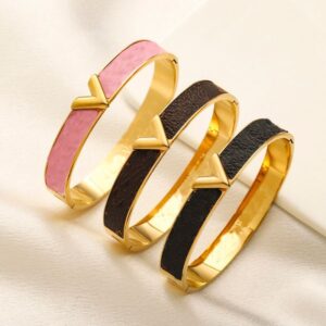 designer Bracelet Stainless Steel Bangle Fashion Bangle Classic Luxury Crystal Bracelets Designer Women Jewelry Party Gift