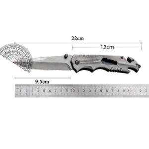 Rugged Stainless Steel Multi-Purpose Camp Knife Suitable for Wild Expeditions