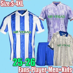 Size S-4XL 25 26 Sheffields soccer jerseys 2025 2026 Wednesdays Will Vaulks Callum Paterson Michael Wilks football shirts 93 94 95 97