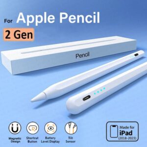 Apple 2nd Generation Pencil 2 1 Stylus Pen For iPad Pro 11 12.9 Air 7 8 9 10 th Mini 5 6 2018-2025 Accessories