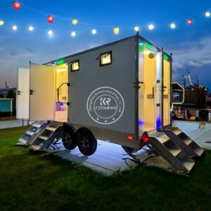 DOT Portable Toilet Luxury Mobile Porta Potty Trailer Restroom Trailers Mobile Restroom Toilet Bathroom Trailer