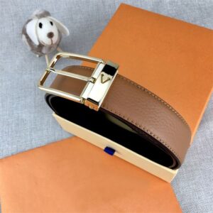 Luxury Designer Belt Leather Letter Mens Designers Belts For Women Ceintures Waistband Girdle 3.4cm Width