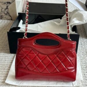 Designer womens crossbody bag Handbag shiny elegant banquet bag chain bag 8.66*5.51in with box Cross Body