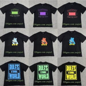 Men T shirts Fashion designer T-shirt Round neck printed T-shirts streetwear Cotton Plus Size tops Fun T-shirt Couple T Shirt Women T-shirt Casual Cartoon Tee