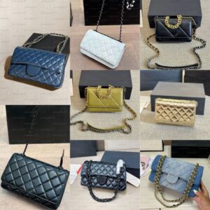 Top-quality Designer bags Luxury Bag sling bag Classic Flap Leather Handbags Chain bag Shoulder Bag sac de luxe leather small square bag women's crossbody bag