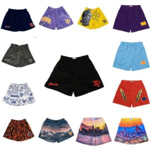 Mens Womens 2024 Summer Gym Power Shorts | Mesh Breathable Quick Dry Sports Fitness Basketball Running Shorts