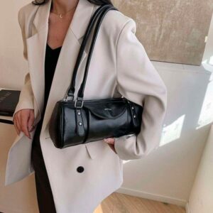 High Beauty French Light Luxury for Women 2025 New Versatile Single Shoulder Underarm Pillow Handheld Boston Bag