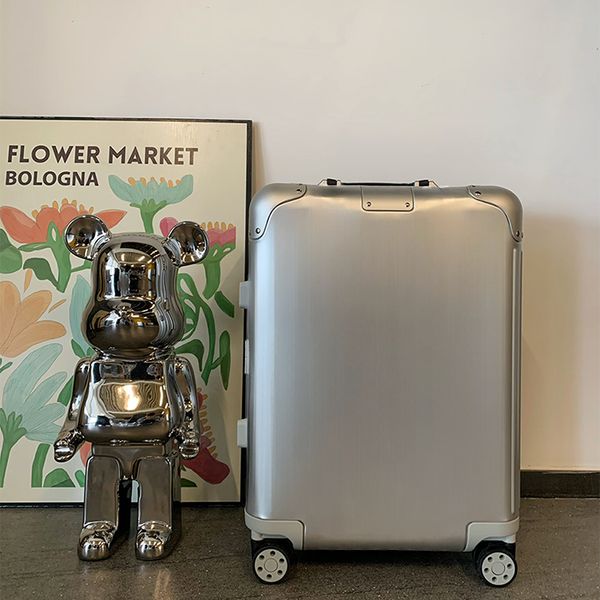 Luggage case for designer suitcase trolley case universal wheel luggage compartment designer suitcase 3 colors travel bag