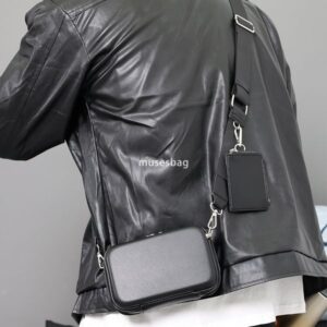 New Korean men's box bag Korean brand crossbody bag fashionable personality trendy small square bag casual shoulder bag