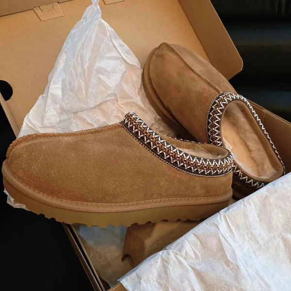 Designer Women Snow Boots Warm Platform Australian Boot Indoor Australia Tazz Slipper House Shoe Winter Lazy Fur Booties