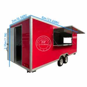 Mobile Kitchen Food Truck Custom Food Trailer Outdoor Street Snack Cart Full Kitchen Concession Catering Hot Dog Pizza Truck for Sale