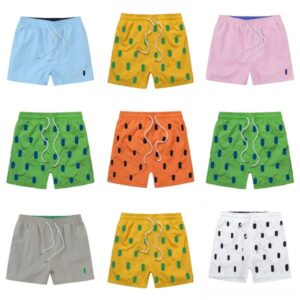 mens polo shorts mens designer polo short Summer Swim shorts War horse embroidery Breathable Beach polos shorts Quick Dry Surf Mesh fabric short asian size m-2xl