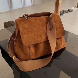 2022 New Trendy Plush Versatile Autumn/Winter Large Capacity Crossbody Shoulder Women's Big Bag