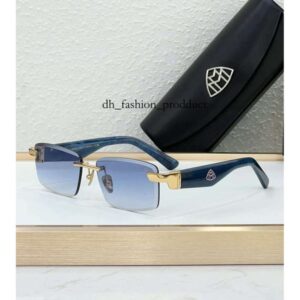 MAYBACH Z112 Shades Premium Quality Designer Sun Glasses Candy-Colored For Men And Women Classic Goggle Beach Retro Fashion Eyeglasses Z112 With Box Size 831 3d2