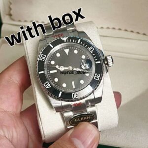 mens automatic nical ceramics watches 41mm full stainless steel Gliding clasp Swimming wristwatches sapphire luminous watch montre de e with box Free shipping